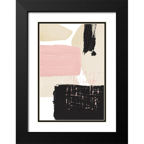 Expression of calm-1 Black Modern Wood Framed Art Print with Double Matting by Ann Moss, Sally