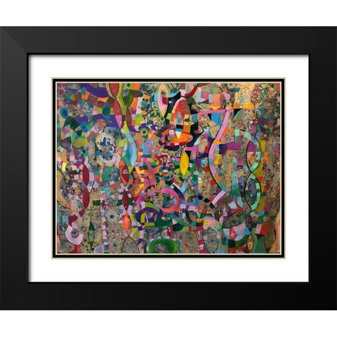 Moving up Black Modern Wood Framed Art Print with Double Matting by Loebelsohn, Alise
