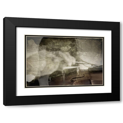 Falta Alma Black Modern Wood Framed Art Print with Double Matting by Mest, Olga