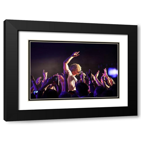 Switchfoot Black Modern Wood Framed Art Print with Double Matting by Gardestig, Anders