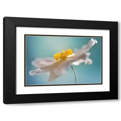 Autumn Reverie Black Modern Wood Framed Art Print with Double Matting by Parker, Jacky