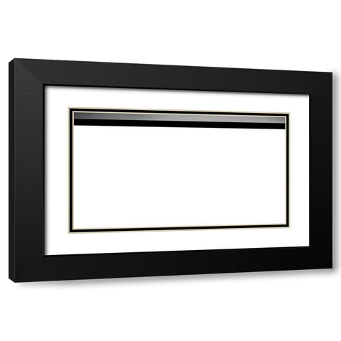 Cannon Beach Black Modern Wood Framed Art Print with Double Matting by Rak, Martin