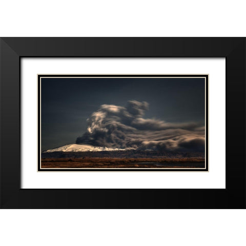 Power Of Nature Black Modern Wood Framed Art Print with Double Matting by Hoffmann, Raymond