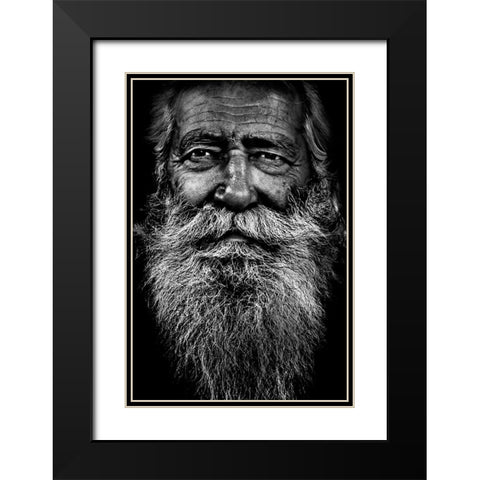 Mr. Nicholas... Black Modern Wood Framed Art Print with Double Matting by Grambone, Antonio