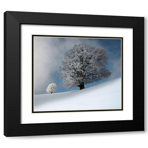 I Am The Most Beautiful Black Modern Wood Framed Art Print with Double Matting by Schumacher, Nicolas