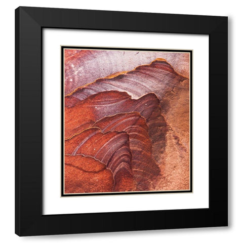 Solar Systems Black Modern Wood Framed Art Print with Double Matting by Wrobel, Karsten