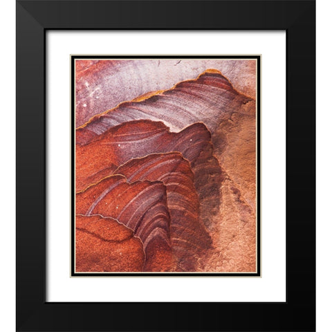 Solar Systems Black Modern Wood Framed Art Print with Double Matting by Wrobel, Karsten