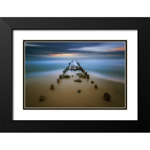 Baltic... Black Modern Wood Framed Art Print with Double Matting by Browko, Krzysztof