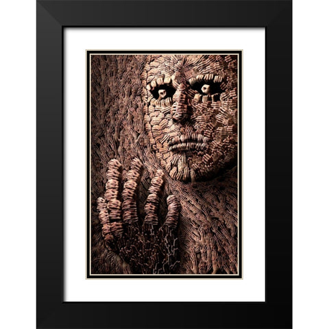 The Tool Of Tools Black Modern Wood Framed Art Print with Double Matting by Kiciak, Christophe