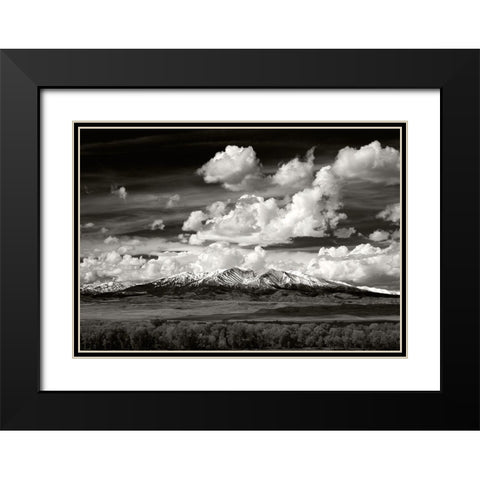 South Crazies Black Modern Wood Framed Art Print with Double Matting by Wesler, Jay
