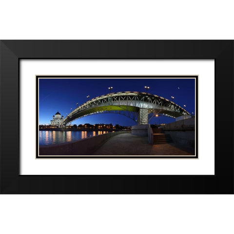 15 Minutes Before The Dawn Black Modern Wood Framed Art Print with Double Matting by Ivanova, Victoria