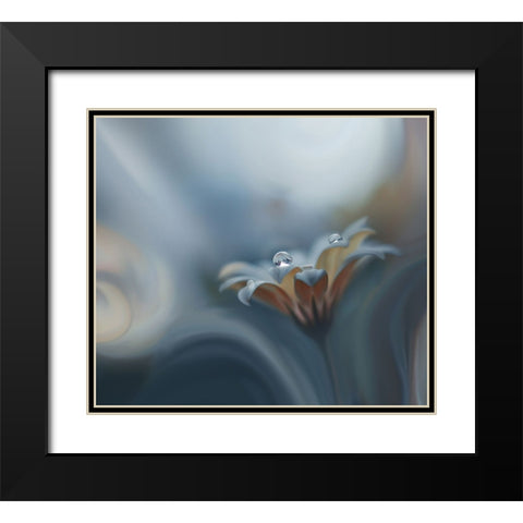 Infinite Longing... Black Modern Wood Framed Art Print with Double Matting by Nan, Juliana