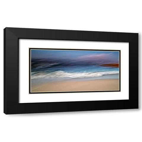 The Wind Black Modern Wood Framed Art Print with Double Matting by Pascual Buye, Santiago