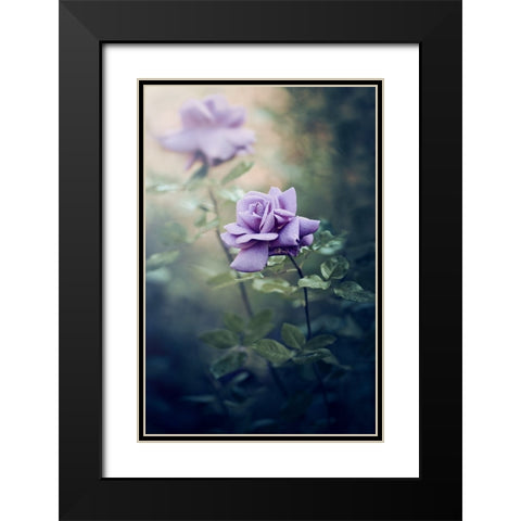 Untitled Black Modern Wood Framed Art Print with Double Matting by Ajkabajka