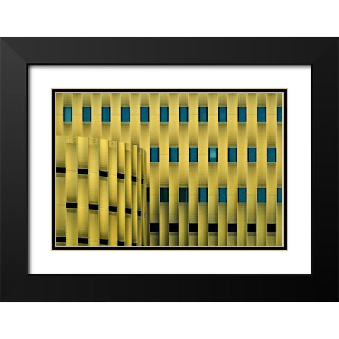 The Cope Black Modern Wood Framed Art Print with Double Matting by Van Maastricht, Henk