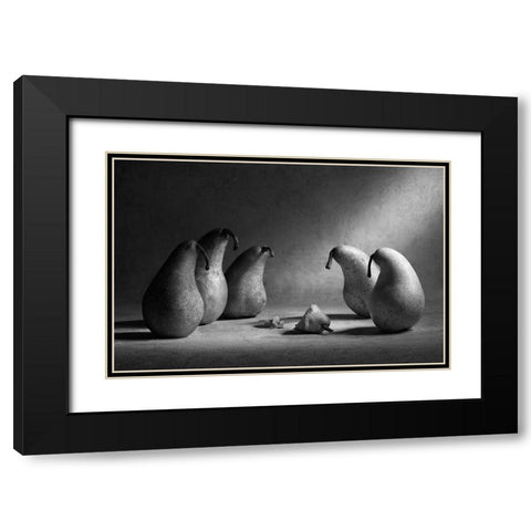 :-( Black Modern Wood Framed Art Print with Double Matting by Ivanova, Victoria