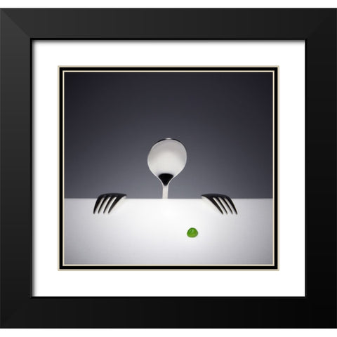 Want You... Black Modern Wood Framed Art Print with Double Matting by De Kogel, Wieteke