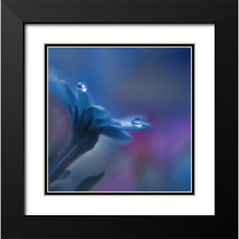 Beyond Mind And Heart... Black Modern Wood Framed Art Print with Double Matting by Nan, Juliana