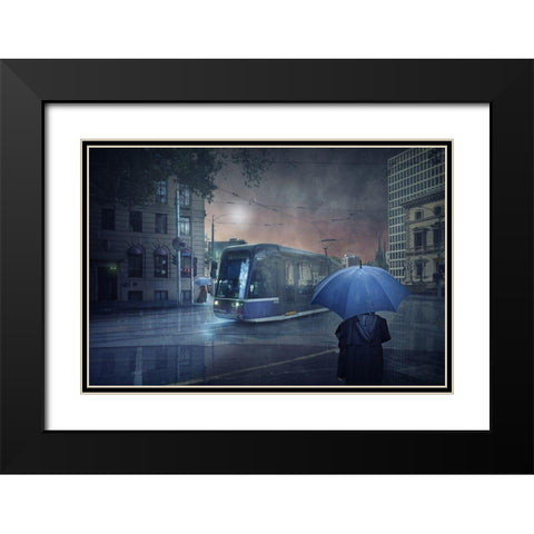 The Long Goodbye 5 Black Modern Wood Framed Art Print with Double Matting by Donoghue, Adrian