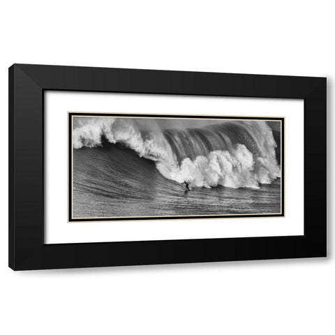 Mcnamara Black Modern Wood Framed Art Print with Double Matting by Nogueira, Paulo