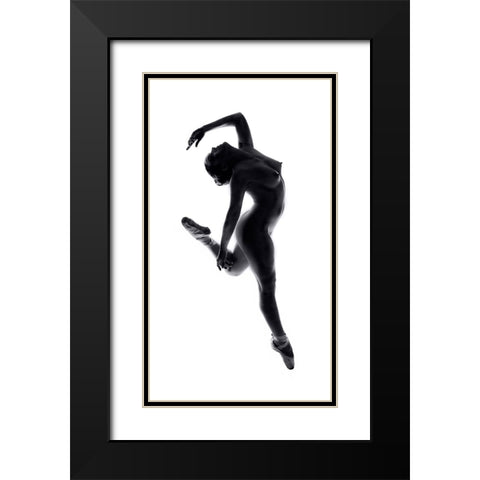Fine Art Dance ... Black Modern Wood Framed Art Print with Double Matting by Gali, Marcos