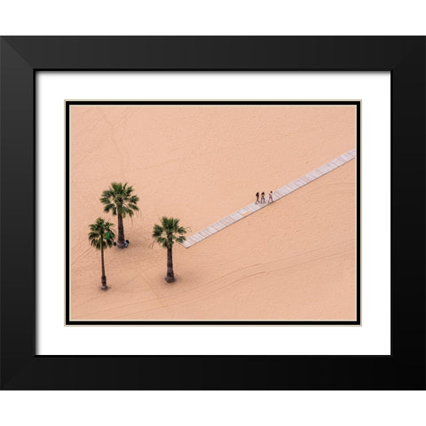 0.127083333333333 Black Modern Wood Framed Art Print with Double Matting by Pavlin, Miha