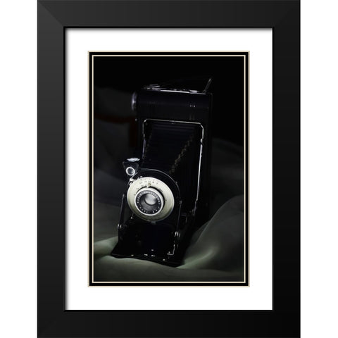 The Camera Black Modern Wood Framed Art Print with Double Matting by Tweeddale, Brynn