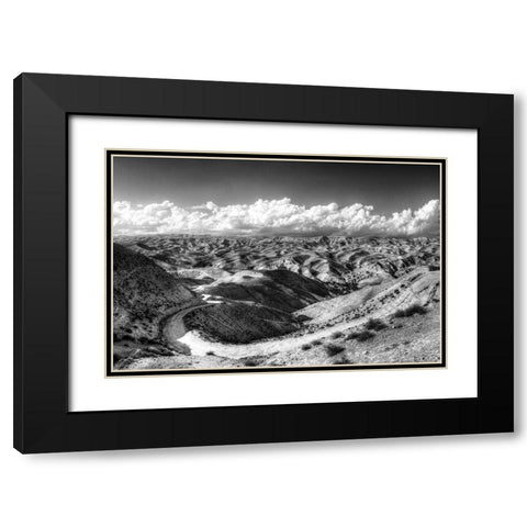 Untitled Black Modern Wood Framed Art Print with Double Matting by Pietro Pietrasiuk, Pawel