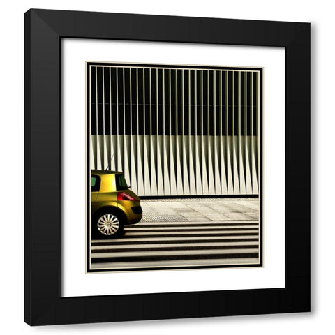 Untitled Black Modern Wood Framed Art Print with Double Matting by Niemiec, Anna