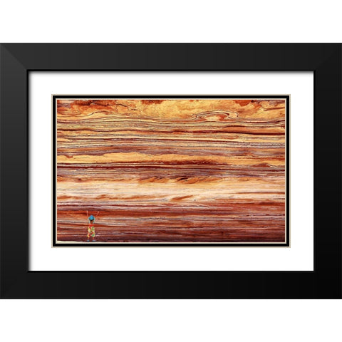 Kalbarri-Western Australia Black Modern Wood Framed Art Print with Double Matting by Salgado Gispert, Gloria