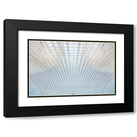 Its Only A Matter Of Time Black Modern Wood Framed Art Print with Double Matting by Hageman, Michiel
