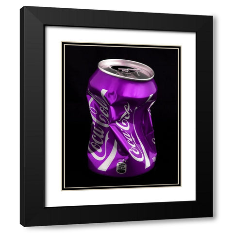 Revenge To Andy Warhol - Ultraviolet. Black Modern Wood Framed Art Print with Double Matting by Hardstone, Peter