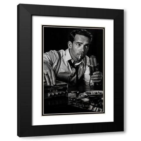 ....Good Night And Good Luck... Black Modern Wood Framed Art Print with Double Matting by Peter Muller Photography