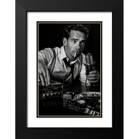 ....Good Night And Good Luck... Black Modern Wood Framed Art Print with Double Matting by Peter Muller Photography