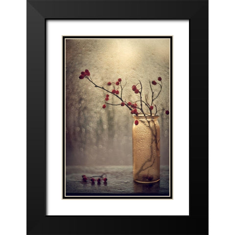 Untitled Black Modern Wood Framed Art Print with Double Matting by Tikhonova, Valeriya
