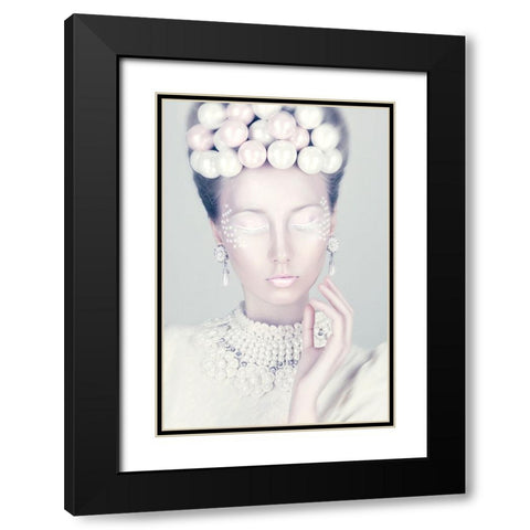 Christmas Ornament! Black Modern Wood Framed Art Print with Double Matting by marinastudio