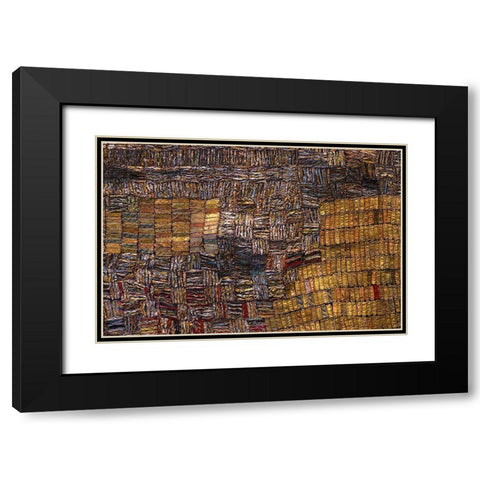Lacma Black Modern Wood Framed Art Print with Double Matting by L, Christophe