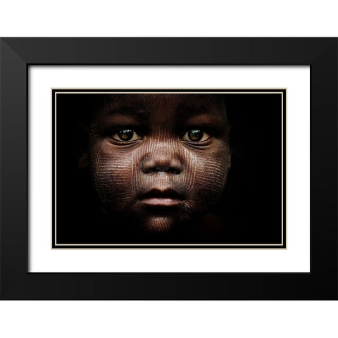 I Belong ! Black Modern Wood Framed Art Print with Double Matting by Pandolfini, Sergio