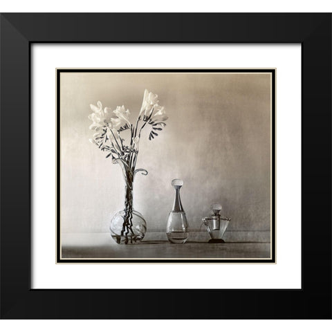 Untitled Black Modern Wood Framed Art Print with Double Matting by Arjona, Elena