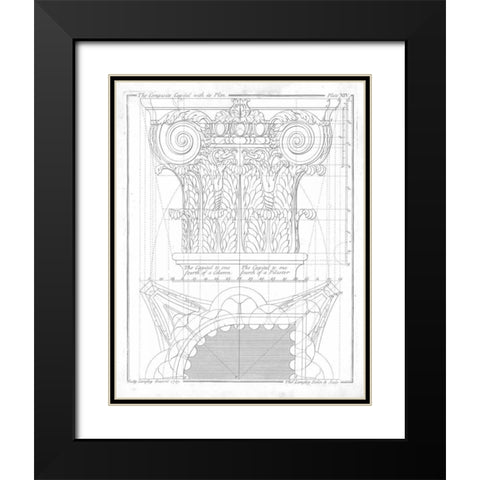 The Composite Capital Black Modern Wood Framed Art Print with Double Matting by Langley, Batty