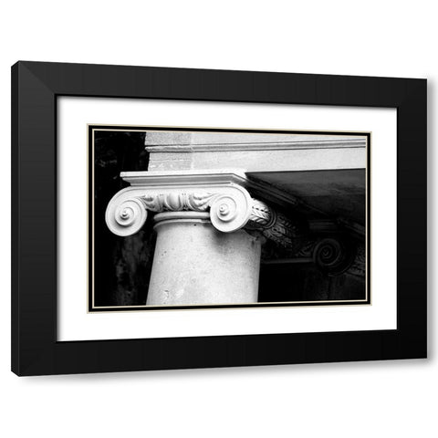 Architectural Detail, Blenheim Palace Black Modern Wood Framed Art Print with Double Matting by Blue, Cyril