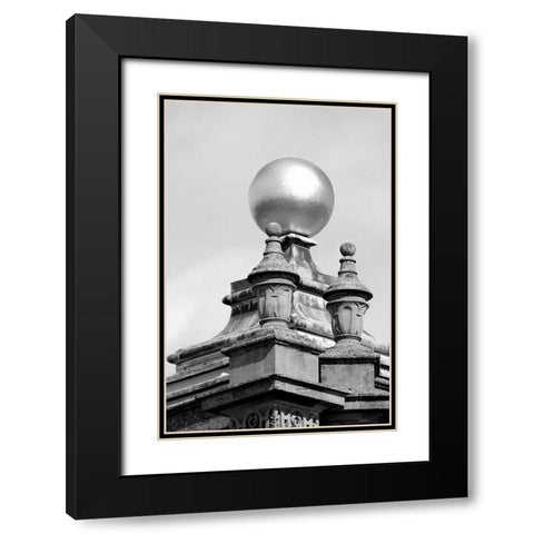 Architectural Detail, Blenheim Palace Black Modern Wood Framed Art Print with Double Matting by Blue, Cyril