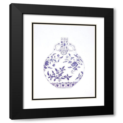 Flowering Moon Flask Black Modern Wood Framed Art Print with Double Matting by Anderton, Caroline