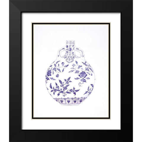 Flowering Moon Flask Black Modern Wood Framed Art Print with Double Matting by Anderton, Caroline