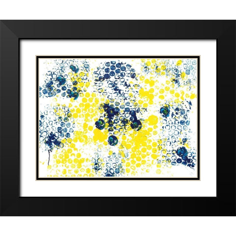 You Are Here II Black Modern Wood Framed Art Print with Double Matting by Carroccio, Lisa