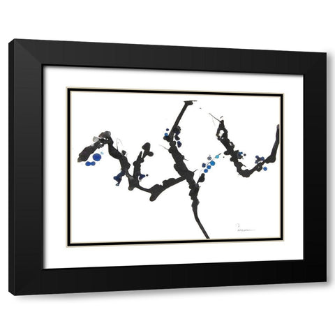 Branching Out I Black Modern Wood Framed Art Print with Double Matting by Carroccio, Lisa