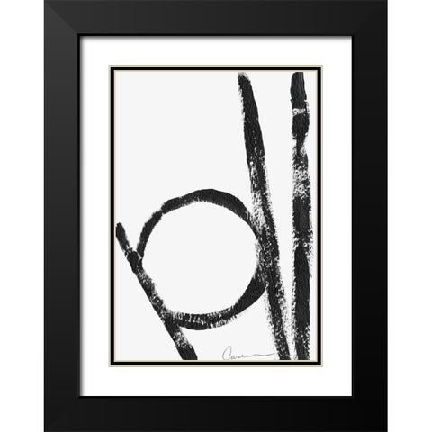 Play Black Modern Wood Framed Art Print with Double Matting by Carroccio, Lisa