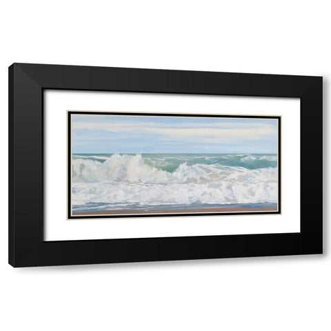 Wild Ocean Black Modern Wood Framed Art Print with Double Matting by Casey, Anderson