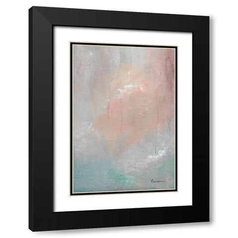 Mountain Mist I Black Modern Wood Framed Art Print with Double Matting by Carroccio, Lisa