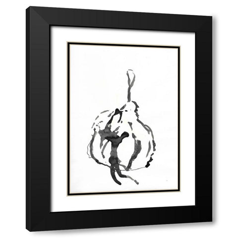 Strange Fruit II Black Modern Wood Framed Art Print with Double Matting by Carroccio, Lisa
